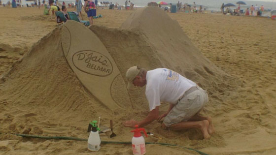 NJ Belmar Sandcastle Contest 2015